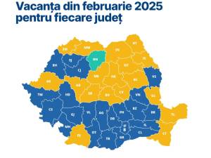 Vacanța de schi sau mobilă pentru fiecare judeţ