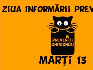 Marți, 13, prevenim ghinionul prin... prevenție