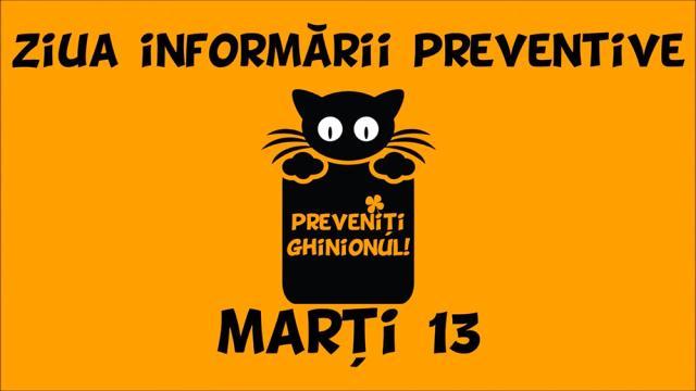 De câțiva ani buni, pompierii militari din România organizează în fiecare zi de marți, 13, „Ziua Informării Preventive”