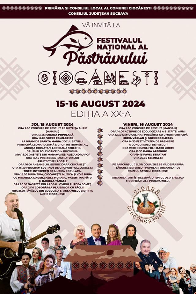 Ediţia a XX-a a Festivalului Naţional al Păstrăvului