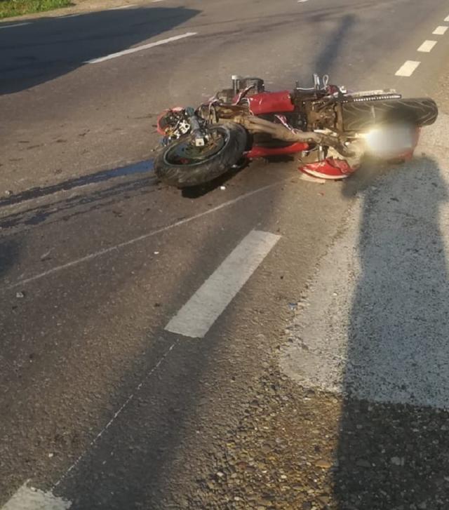 Motociclistul nu avea permis, iar motocicleta nu era înmatriculată (Fotografie generică)