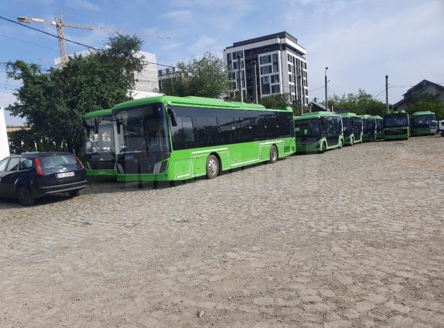 Autobuzele electrice pentru transportul public metropolitan sunt în faza de recepție, la vechiul sediu TPL și la divizia electrică din Burdujeni