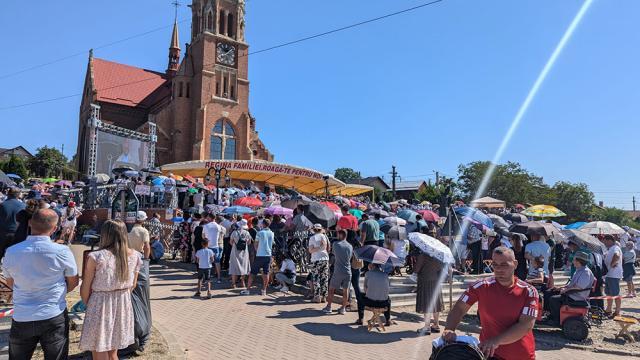 Pelerinajul de la Sanctuarul Marian din Cacica