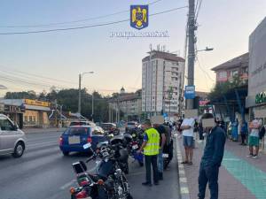 Motocicliștii au fost vizați de ample controale ale polițiștilor suceveni