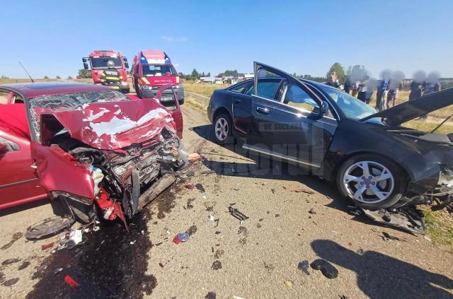 Accident la Voitinel