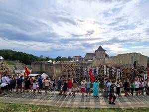 Cetatea Sucevei a „prins viață” pe durata celui mai mare festival medieval din țară