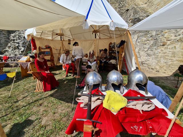 Cetatea Sucevei a „prins viață” pe durata celui mai mare festival medieval din țară