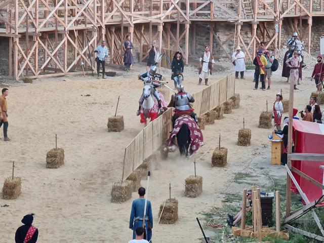 Turnir medieval în șanțul de apărare al Cetății de Scaun Suceava