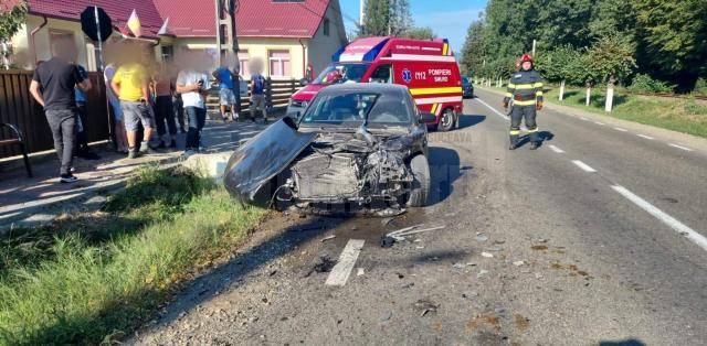 Accident, luni dimineață, la Vicovu de Jos