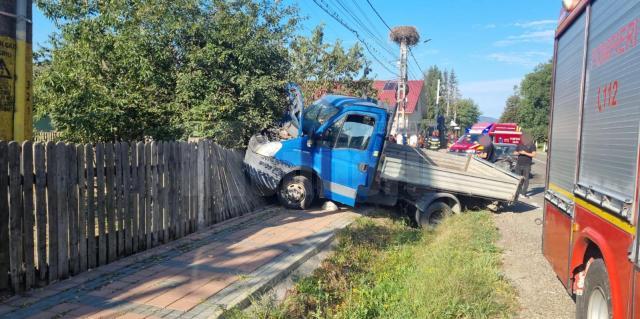 Accident, luni dimineață, la Vicovu de Jos