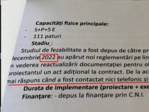 Șoldan dă un exemplu clar, cel al Spitalului de Copii, la care nu s-a mai făcut nimic din anul 2022