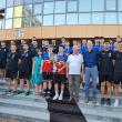 Membrii echipei de handbal masculin ai Clubului Sportiv Universitar de la USV, precum și cei ai echipei de handbal masculin juniori 2, tot de la USV, au fost premiați miercuri, la sediul Primăriei Suceava