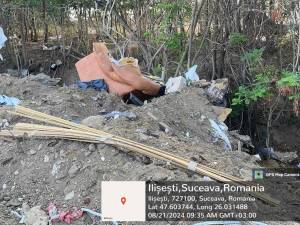 Primăria Ilișești, amendată drastic pentru deșeuri abandonate în câmp