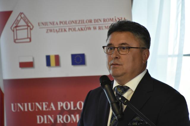 Ghervazen Longher, președintele Uniunii Polonezilor din România