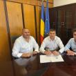 Președintele ales al CJ Suceava, Gheorghe Șoldan, alături de primarul din Slatina pentru o ...