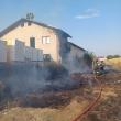 Incendiu la un depozit de materiale de construcții