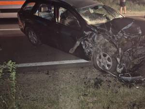 Unu accident rutier a avut loc pe drumul național 29A, în zona localității Călugăreni