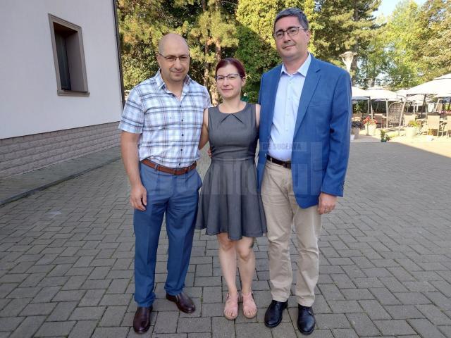 Dr. Ionel Doctoru, dr. Andreea Dahlquist și dr. Bogdan Schipor