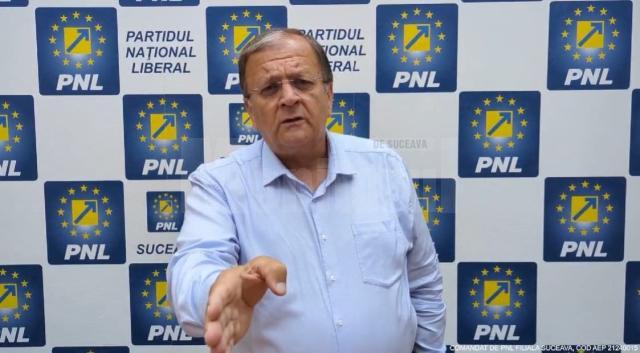 Președintele PNL Suceava, Gheorghe Flutur