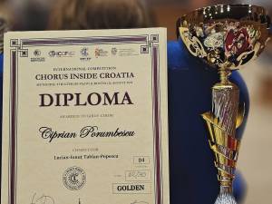 Diplome și medalii de aur pentru Corala de fete a Colegiului Național „Ștefan cel Mare” Suceava, la un concurs desfășurat în Croația