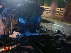 Încă un accident violent pe E 85