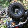 Unul la spital și unul în arest, după o plimbare cu ATV-ul