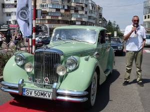 Iulian Todirică, preşedintele Filialei Suceava a Retromobil Club România Retro în Bucovina