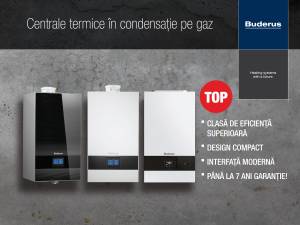 Buderus - Centrale termice cu condensare pentru performanță optimizată