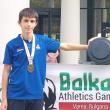 Aur pentru Casian Marius Zară la Balkan Athletics Games