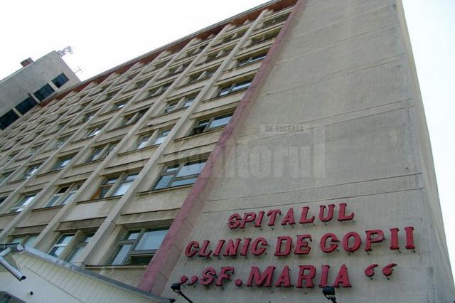 Micuța de numai 23 de zile este internată la secția ATI de la Spitalul Sf. Maria iași