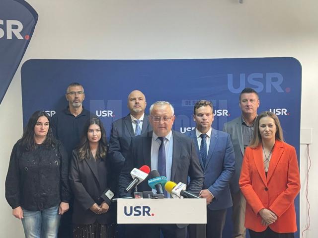 Emanuel Ungureanu și Daniel Popescu vor deschide listele USR Suceava pentru Camera Deputaților, respectiv Senat