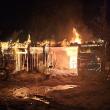 Casă bătrânească distrusă în incendiu