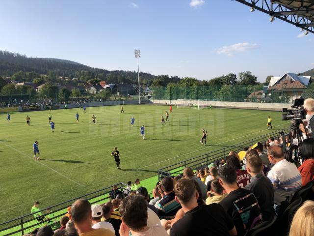 În comuna Putna a fost inaugurat cel mai modern stadion din județ