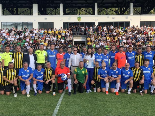 Meciul de retragere a fostului internațional sucevean Mihai Roman