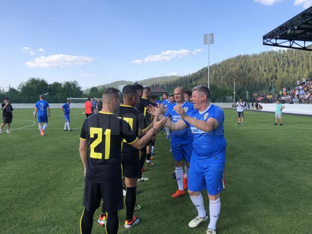 Meciul de retragere a fostului internațional sucevean Mihai Roman