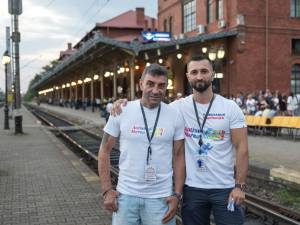 Inițiatorii proiectului: Andrei Bacoș și Vasile Bolohan