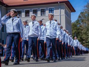 Deschiderea anului scolar, la Colegiul Militar, Foto Laurențiu Sbiera, elev caporal Matei Trofin  (1)