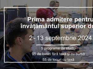 Prima sesiune de admitere la programe inginerești în sistem dual este în desfășurare la USV