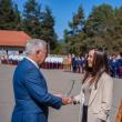 Deschiderea anului școlar, la Colegiul Militar. Foto Laurențiu Sbiera, elev caporal Matei Trofin