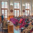 Deschiderea anului școlar, la Colegiul Militar. Foto Laurențiu Sbiera, elev caporal Matei Trofin