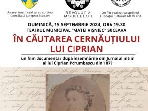 Sucevenii sunt invitați la premiera filmului documentar „În căutarea Cernăuțiului lui Ciprian”