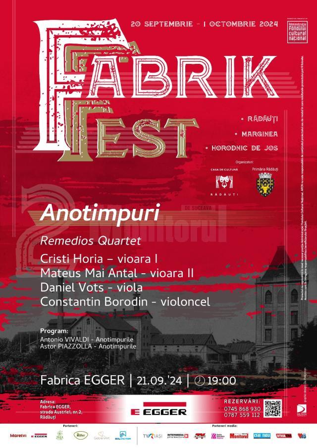 Concert Anotimpuri, la fabrica Egger