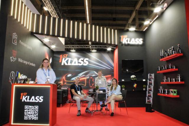 Brandul sucevean de produse de vopsitorie auto 1st KLASS participă la Automechanika Frankfurt