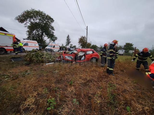 Un mort și trei răniți după un accident la Vadu Moldovei