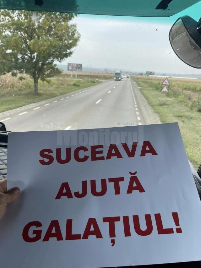 Primul convoi umanitar cu donații de la suceveni pentru cei afectați de inundații în Galați și Vaslui a pornit la drum 2