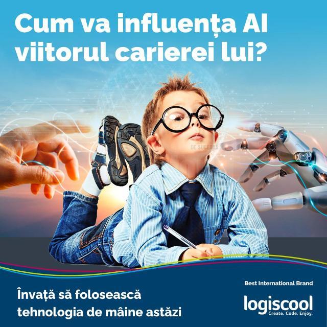 Logiscool Suceava începe un nou an școlar dedicat educației digitale, inteligenței artificiale și programării pentru viitorii inovatori de tehnologie