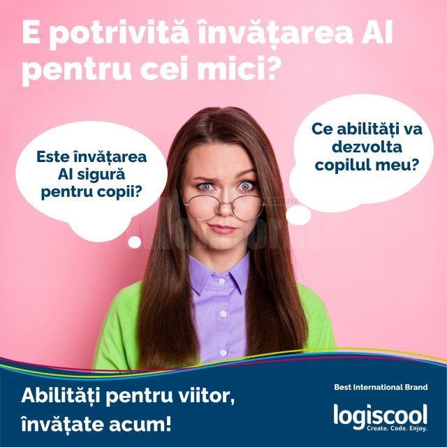 Logiscool Suceava începe un nou an școlar dedicat educației digitale, inteligenței artificiale și programării pentru viitorii inovatori de tehnologie