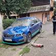 Doi muncitori au căzut în gol de pe un bloc în construcție