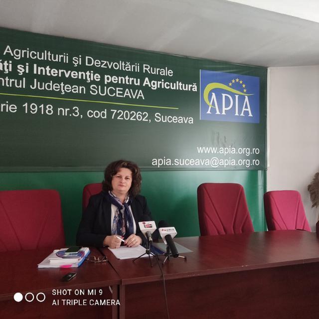 Elena Gogu, directorul executiv al Direcției Agricole Suceava