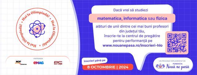 Înscrieri pentru cursuri gratuite la informatică, pentru elevii de gimnaziu și liceu